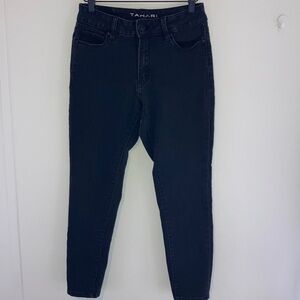 Tahari Women's Dark Ankle Jeans